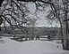 This is a shot from Gramercy Park in East Dubuque, IL overlooking the Julien Dubuque Bridge after one of our recent snowfalls.		 